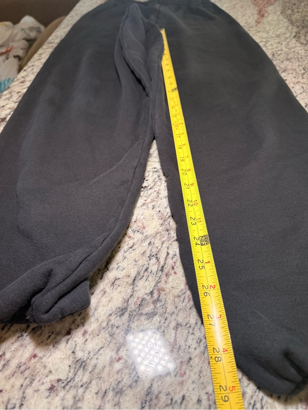 ♡ Joah Brown Oversized Jogger Black French Terry - Picture 10 of 15